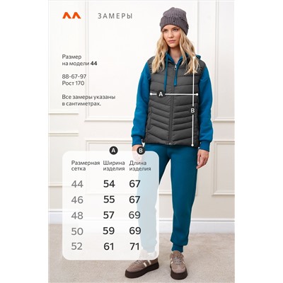 Женский утепленный жилет Happyfox