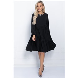 Платье Магия стиля (черное) П11308