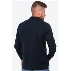 Мужской базовый лонгслив-поло Happyfox