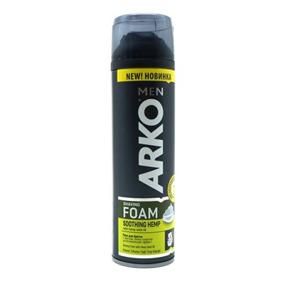 Пена д/бр. ARKO Hemp 200ml АКЦИЯ! СКИДКА 35%