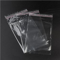 Конверт прозрачный с клейкой полосой 10*15 см