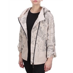F3938 BEIGE Ветровка женская CO-COCOPINE (85% хлопок, 15% полиэстер) размер 44 (идет на 50 российский)