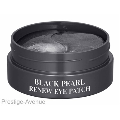 Гидрогелевые патчи для области вокруг глаз с экстрактом жемчуга SNP Black Pearl Renew Eye Patch 60 шт.