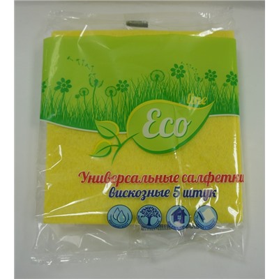 Салфетки РУСАЛОЧКА  Eco line универсальные 5шт.