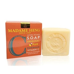 Natural Balance SOAP Original Plus POMEGRANATE VITAMIN C, Madame Heng (Мыло стимулирующее обен клеток С ГРАНАТОМ И ВИТАМИНОМ С, Мадам Хенг), 150 г.