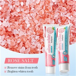 Зубная паста с РОЗОВОЙ СОЛЬЮ и содой Sadoer, 100 гр.