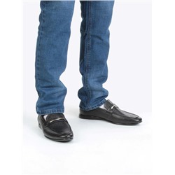 C148-1 BLACK Полуботинки мужские (натуральная кожа) размер