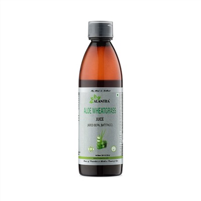 ALOE WHEATGRASS Juice, Alantra (Аюрведический сок АЛОЭ ВЕРА И ВИТГРАСС повышение иммунитета, Алантра), 250 мл.