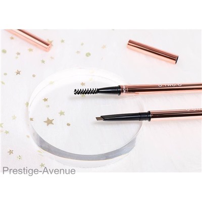 Карандаш для бровей O.TWO.O Fine Triangle eyebrow pencil (арт. 1007)