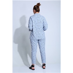 Liona Style 789 голубой, Брюки,  Жакет