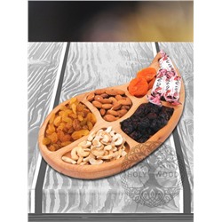 Менажница из дерева "Капля" 762510