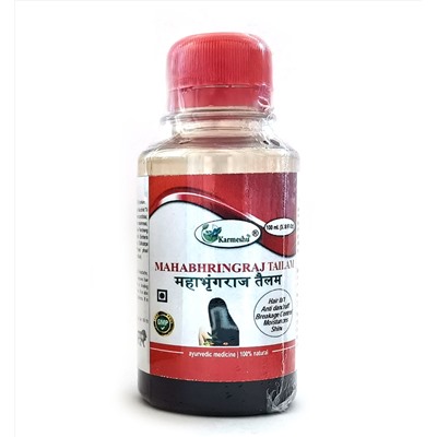 MAHABHRINGRAJ TAILAM, Karmeshu (МАХАБРИНГРАДЖ ТАЙЛАМ, Кармешу), 100 мл.