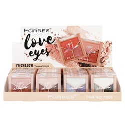 Тени д/век 3-цветные 1004  т.07 (беж+коричн.+т.-коричн.) Farres