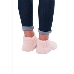 Носочки КОМБИ "БУКЛЕ" цвет ПУДРА