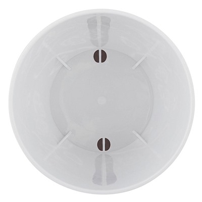 Горшок для цветов Plast Team Butterflies 0,7 л, 115 мм, круглый PT401110050 зеленое яблоко