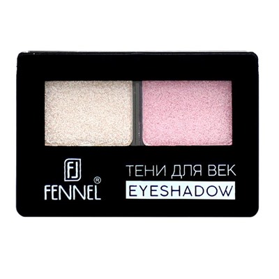 Тени д/век 2цв. FL-2087  т.07 беж+розовые Fennel