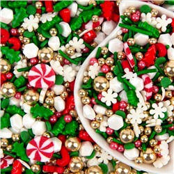 Посыпка кондитерская микс «Новогодние каникулы» 1 кг