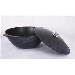 Казан для плова 6л, АП линия «Granit Ultra» (Blue) кгг65а