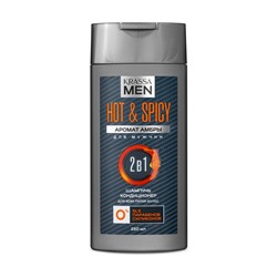 KRASSA MEN Шампунь-кондиционер  2в1 Hot&Spicy 250мл