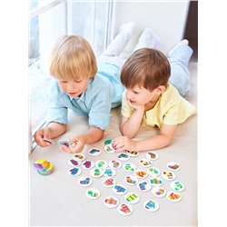 Настольная игра «Варежки, носочки» Baby Toys Gаmes