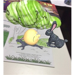 Сказка-раскраска "Колобок", А4, мягкая обложка