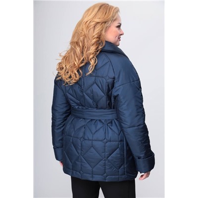 TrikoTex Stil 4021 синий, Полупальто