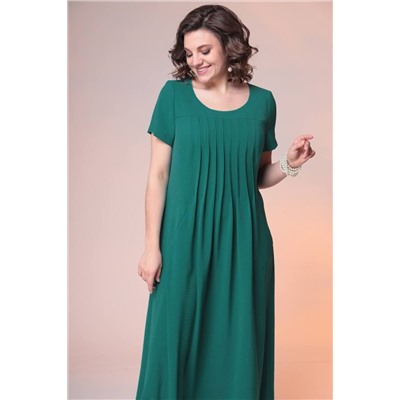 Romanovich Style 1-1826 изумрудный, Платье