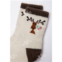 Носки детские из 100% монгольской шерсти          (арт. 02153)