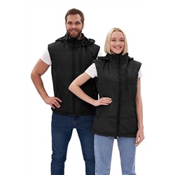 Жилет мужской "Gerkon Delta" утеплённый т.Дюспа "Черный"