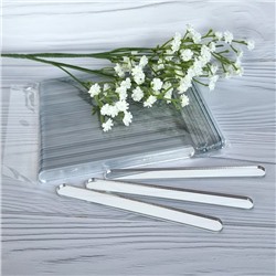 Палочки акриловые для эскимо 11 см, 50 шт (серебряные)