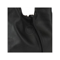 Сумка женская натуральная кожа GU 1002-5563,  1отд+карм/перег,  черный  SALE 231280