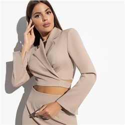 Жакет на запах, Стильная сенсация (beige)