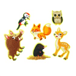 Набор из фетра на липучках «Лес»