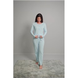 Женская пижама с брюками из ажурного хлопка Happyfox