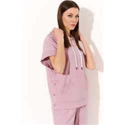DiLiaFashion 0739 пудровый, Брюки,  Жилет