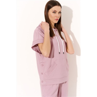 DiLiaFashion 0739 пудровый, Брюки,  Жилет