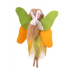 Игрушка своими руками «Цветочная фея Ирис». Валяние из шерсти