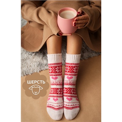 Женские шерстяные носки Happyfox