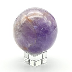 Шар из аметиста, диаметр 61-63мм, 320гр, сорт 2
