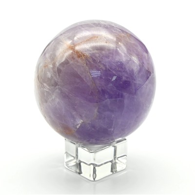 Шар из аметиста, диаметр 61-63мм, 320гр, сорт 2