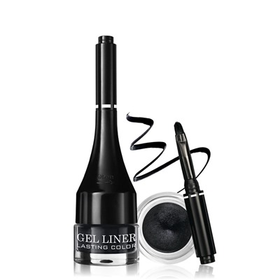 Гелевая подводка для глаз Gel liner LASTING COLOR тон: 1 черный