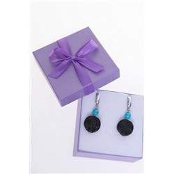 СЕРЬГИ КОСМО (БИРЮЗА)