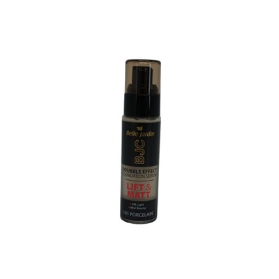 Тональный крем BJ 30мл DE Foundation serum MATT&COVER (дозатор) №101 фарфор Belle Jardin