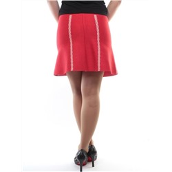 821-1 Юбка женская трикотажная (50% хлопок, 50% полиэстер) размер свободный 42-44-46