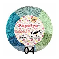 Пряжа Kamgarn DONUT CHUNKY PAPATYA