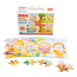 Пазлы для малышей «Времена года» 4 в 1 серия First Puzzle