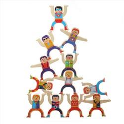 Настольная игра «Акробаты» серия Baby Toys Games 24 фигурки