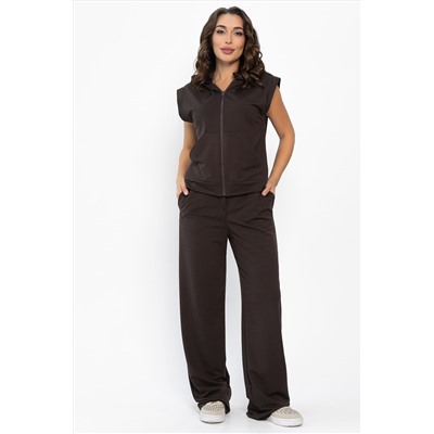 Жилет Хэрис (горький шоколад) Б14141-25М