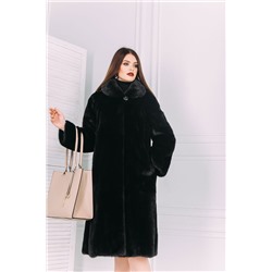 Мехофф Ромашка110.123-220 черный, Пальто