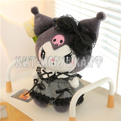 Мягкая игрушка обнимашка аниме Куроми Kuromi Melody 60 см (ВЫБОР ЦВЕТА) 230526-1, 230526-1_pink, 230526-1_black